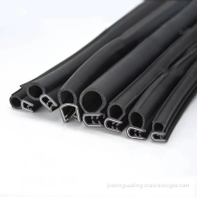 EPDM rubber seal strip with lock strip